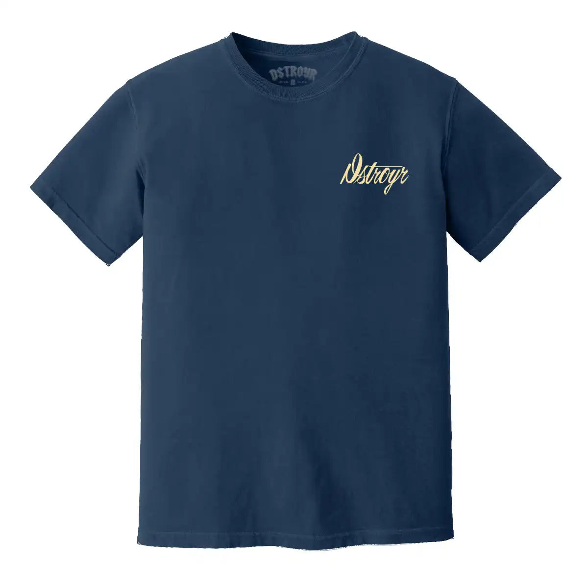 No Destination T-SHIRT Vintage Navy DSTROYR Automotive Apparel