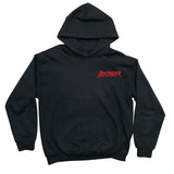 DSTROYR Warrior samurai black hoodie