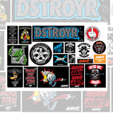 Original DSTROYR (2013) Sticker Pack - LAST CALL