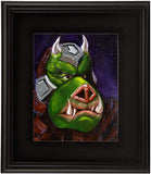 Gamorrean 5"x7" Acrylic Original