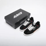 DSTROYR DST-1 debut sneaker by Jon Chase — front angle view