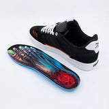 DSTROYR DST-1 sneaker — top-down view highlighting lace detail and canvas upper