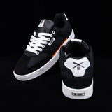 DSTROYR DST-1 sneaker — rear view showing heel tab and DSTROYR branding