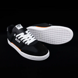 DSTROYR DST-1 sneaker — close-up detail shot of premium construction and branding