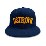 Midnight Gold Snapback Hat DSTROYR Automotive Headwear