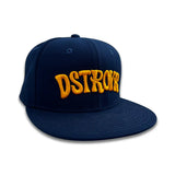Midnight Gold Snapback Hat DSTROYR Automotive Headwear