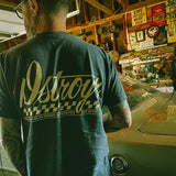 No Destination T-SHIRT Vintage Navy DSTROYR Automotive Apparel