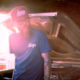 No Destination T-SHIRT Vintage Navy DSTROYR Automotive Apparel