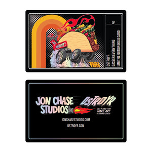 Gasser Taco Holographic Card