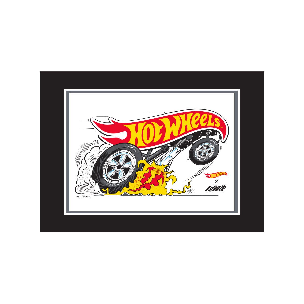 Hot Wheels x DSTROYR Deluxe Print | Signed & Numbered /25 | Last