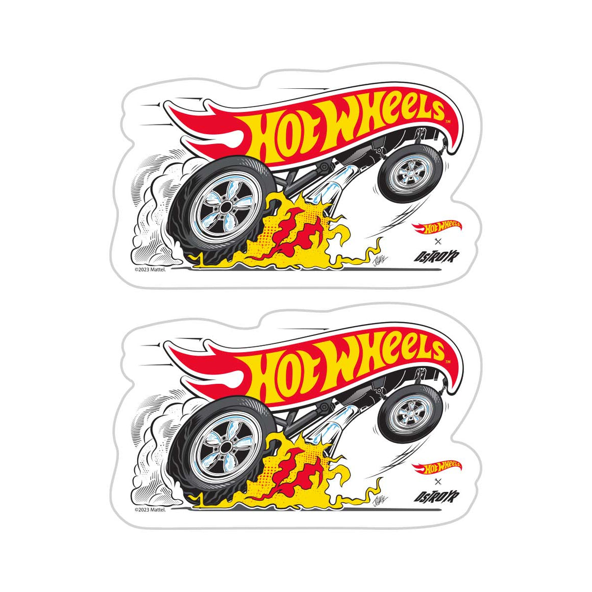 Hot Wheels X DSTROYR Sticker Pack LAST CALL Jon Chase Studios hot-wheels-x-dstroyr-sticker-pack-last-call-jon-chase-studios