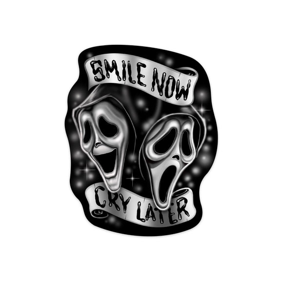 Smile Now Sticker