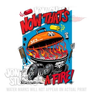 That's A Fire! Art Print