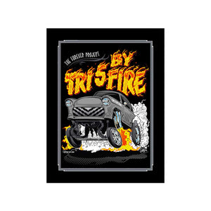 Tri 5 By Fire Deluxe Mini Print