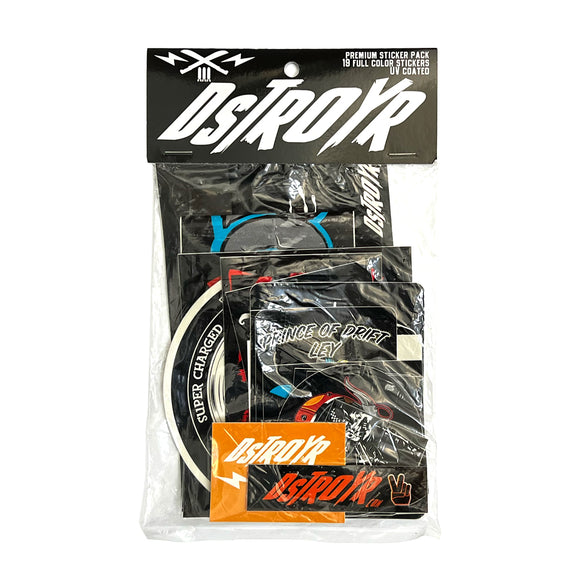 Original DSTROYR (2013) Sticker Pack - LAST CALL – Jon Chase Studios
